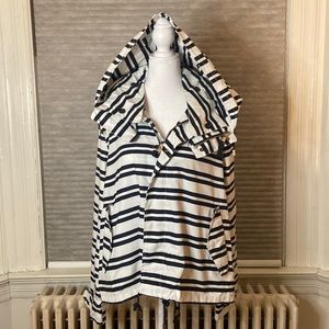 Zara Striped Raincoat
